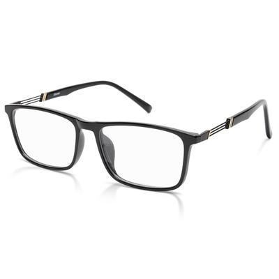[CEETOL] Prescription Glasses for Myopia, High-Elasticity TR-90 Lenses, Stylish, for Men and Women, with UV Protection, Clear, Thin Lenses, Lightweigh