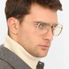 Sunglasses ML0104 032 Retro Men's Women's Transparent Double Bridge
