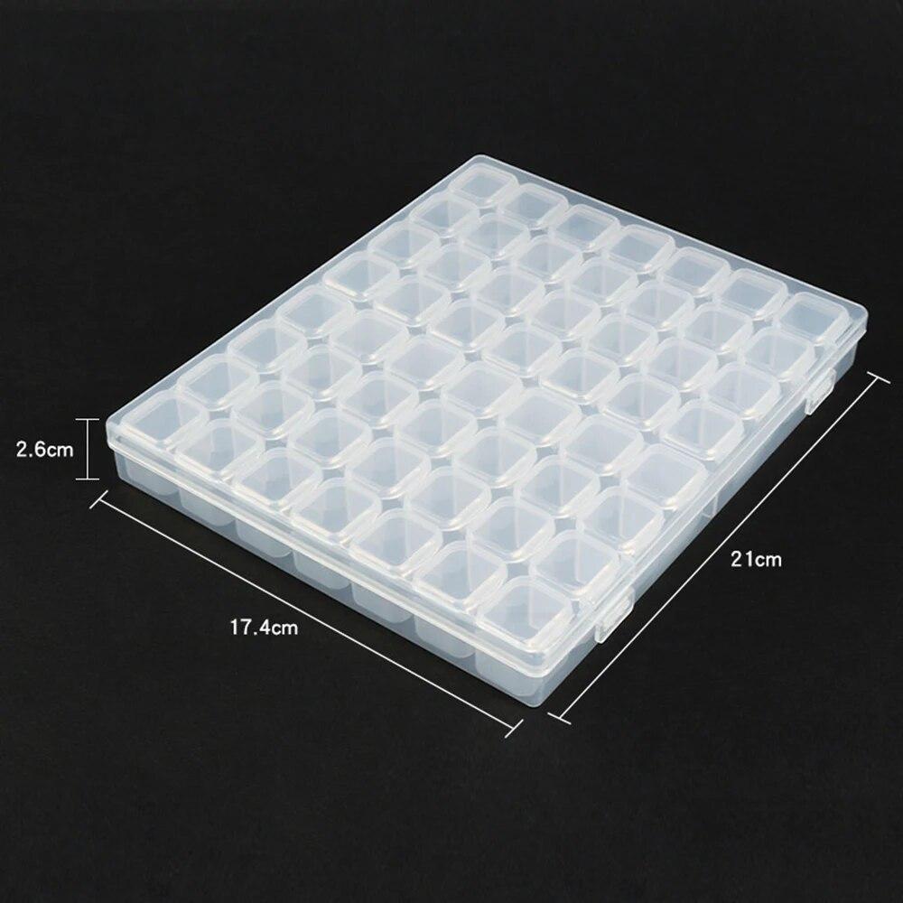 5D DIY Diamantmalerei Werkzeuge Zubehör Aufbewahrungsbox Behälter Diamantstickerei Zubehör Bohrerbox Mosaikbehälter Etui