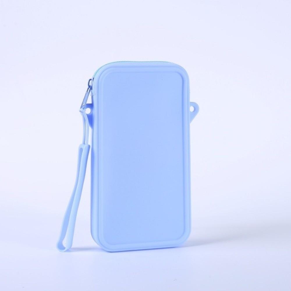 Silicone Square Storage Organizer Waterproof Portable Cosmetic Bag Multi-Use Makeup Bag  Travel