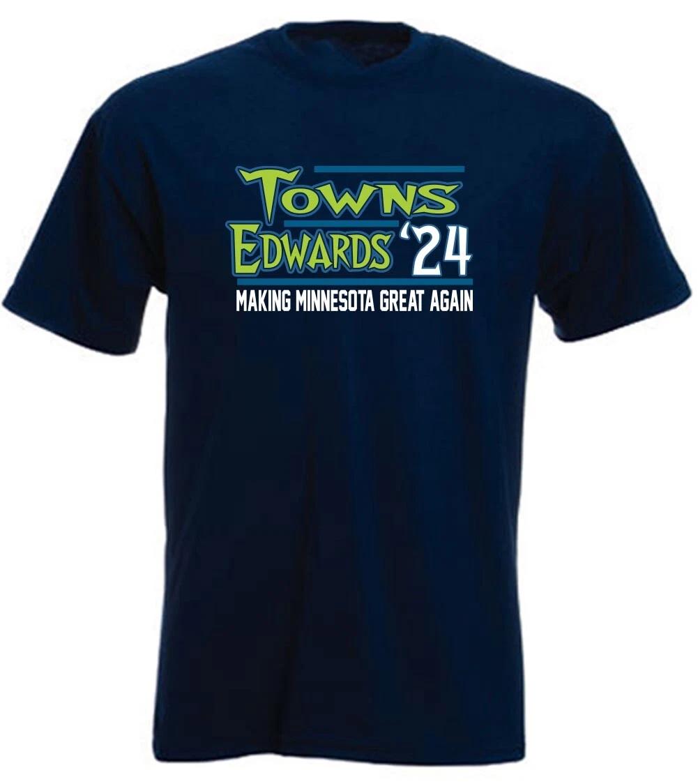 Karl Anthony Towns Anthony Edwards Antman 2024 Jersey Short Sleeve T-Shirt XS