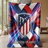 Atletico Madrid Theme blanket Soft Flannel Blanket Plush Throw Blanket Cozy Sofa Bed Blanket for Home Decor