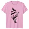 Seashell Graphic Unisexs TShirt Unisexs Tee Coastal Ocean Unisex Top