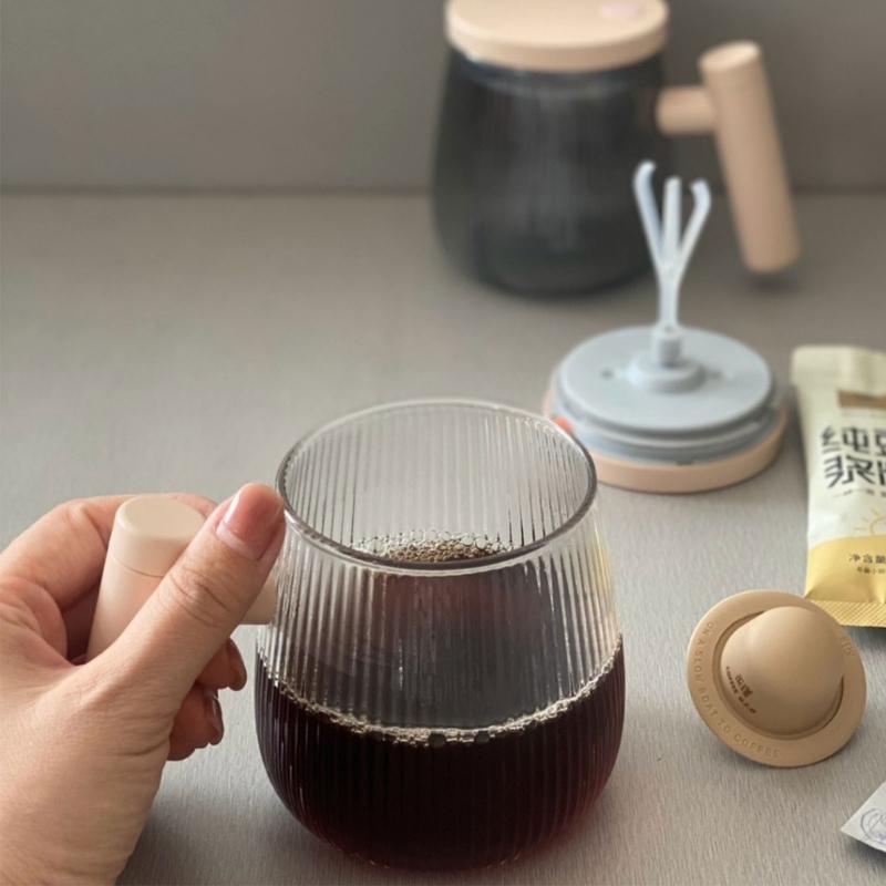 Waterproof Self Stirring Mug Portables Electric Stirring Coffee Cup for Coffee/Milk/Protein Powder Easy To Use