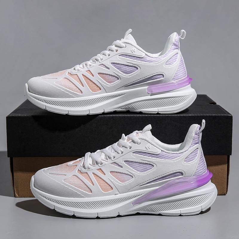 Fashion Spring Mesh Casual Shoes Women Breathable Tennis Sports Shoes Ladies 2025 Lightweight Comfortable Outdoors Cushion Running Shoes