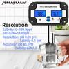 PH-Salzgehaltsmessgerät 2 in 1 PH-Salzgehaltsmonitor für Aquarium Pool Spa Meerwasser Gartenbau Wasserqualitätsprüfer