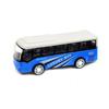 High Imitation Pull Back Car Vehicle Model School Bus Model Zinc Zinc Alloy Bus Model  Collection Toys