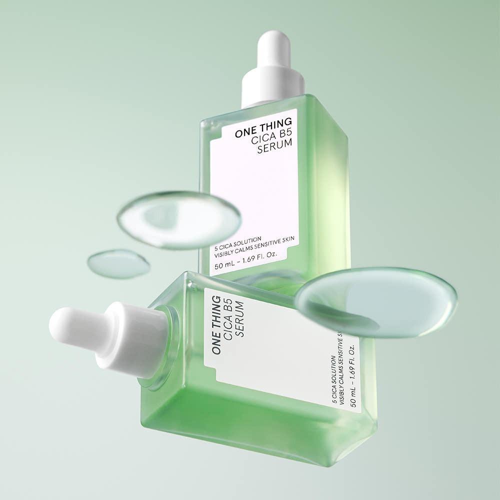 ONE THING Cica B5 Serum Soothing Hydrating 50ml + Mini Toner 30ml Set