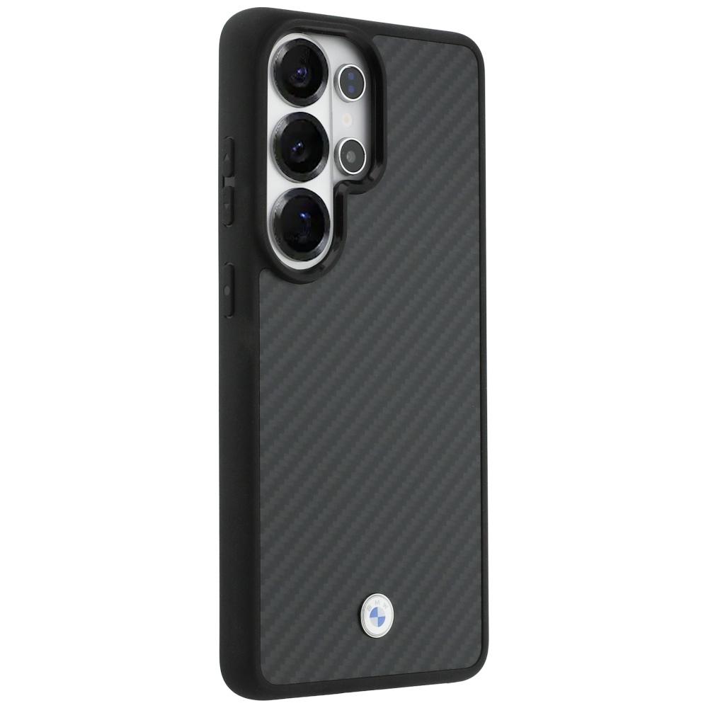 BMW Sign Magnetic Carbon Fiber MagSafe Case for Samsung Galaxy S26 Ultra Black