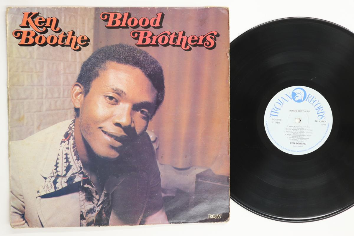 

LP Record KEN BOOTHE Blood Brothers TRLS148 TROJAN RECORDS 1978 UK Reggae Ska Dub Used