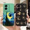 For Honor 90 Lite Case CRT-NX1 Shockproof Cover Popular Flower Soft Liquid Silicone Phone Case For Honor 90 Lite 2023 Funda 6.7"