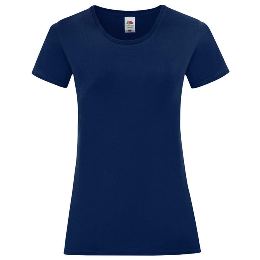 Fruit of the Loom Womens/Ladies Iconic Combed Cotton T-Shirt