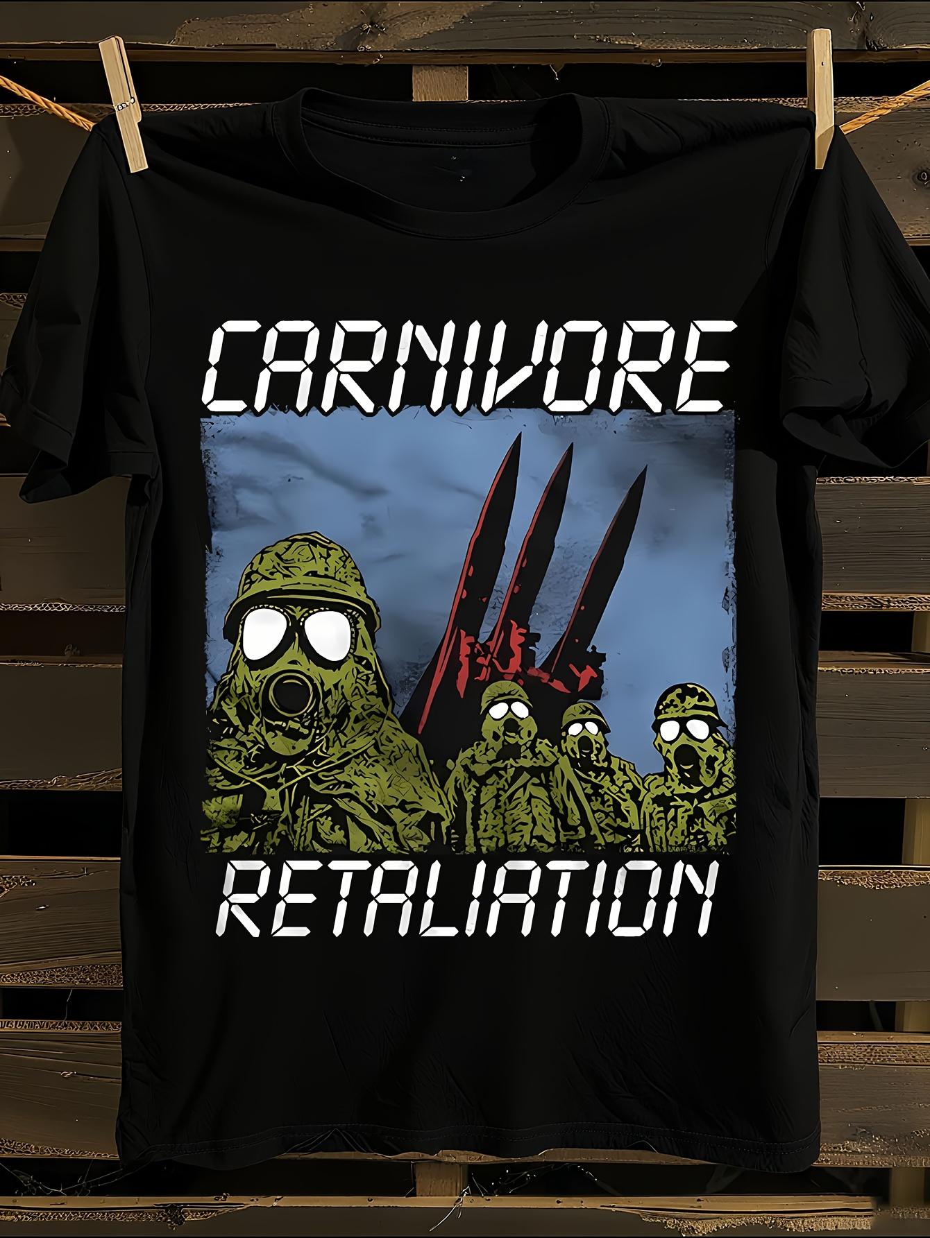 Vintage Tshirt Vintage Carnivore Band Graphic Tshirt S