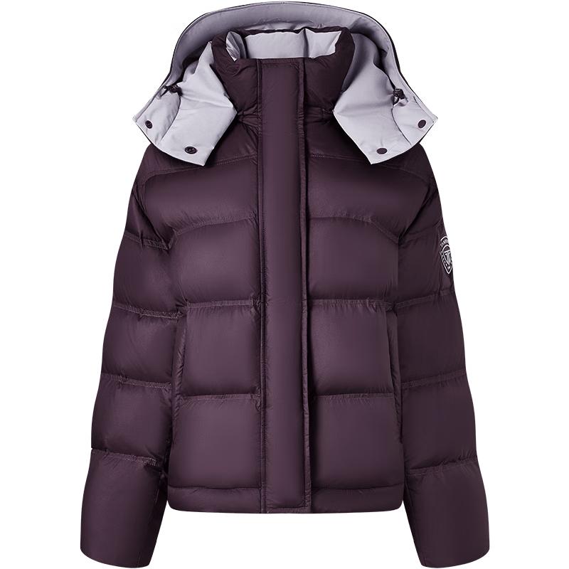 Tanboer Women's Short Detachable Hood Down Jacket 550388T