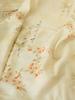 Chinese Style Floral Tencel Linen Fabric Lightweight Printed Cloth for Hanfu Cheongsam Dress Anti Mosquito Pants Garment Mater
