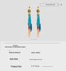 Ethnic Feather Earrings: Retro, Face-Slimming, Clip-On, No Piercing Needed.