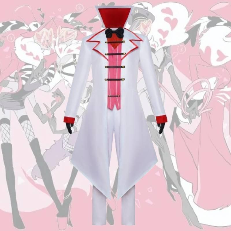 Hell Hotel Lucifer Costume In Devil King Lucifer Cosplay Outfit Fabric