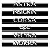 AAHA1 Auto Engine Bonnet Trim Decal For Opel OPC Astra J H G K Insignia Corsa D B E Mokka Vectra B Car Hood Cover Stickers Accessories