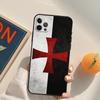 Templar Knight Funda Case For iPhone 16 Pro Max 14 11 12 13 15 Pro Max Mini XR 16e 15 16 Plus Phone Cover
