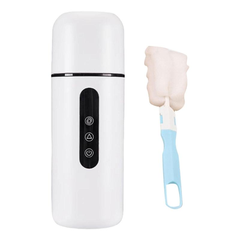 Электрический автомобильный чайник 500 мл с регулируемым контролем температуры Компактный дорожный бойлер для нагрева и смешивания напитков