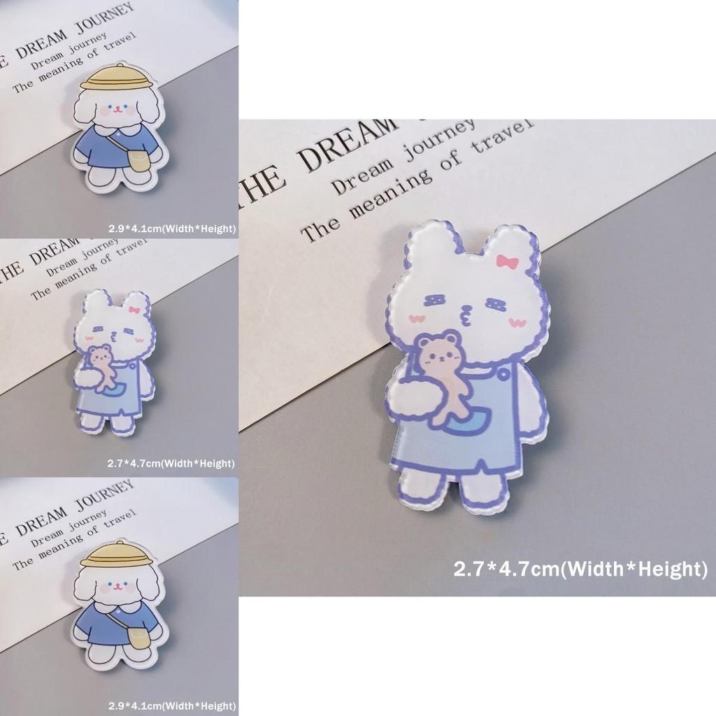 Charming Dog Rabbit Cow Pins For Backpacks Satchels And Wallets Decorations