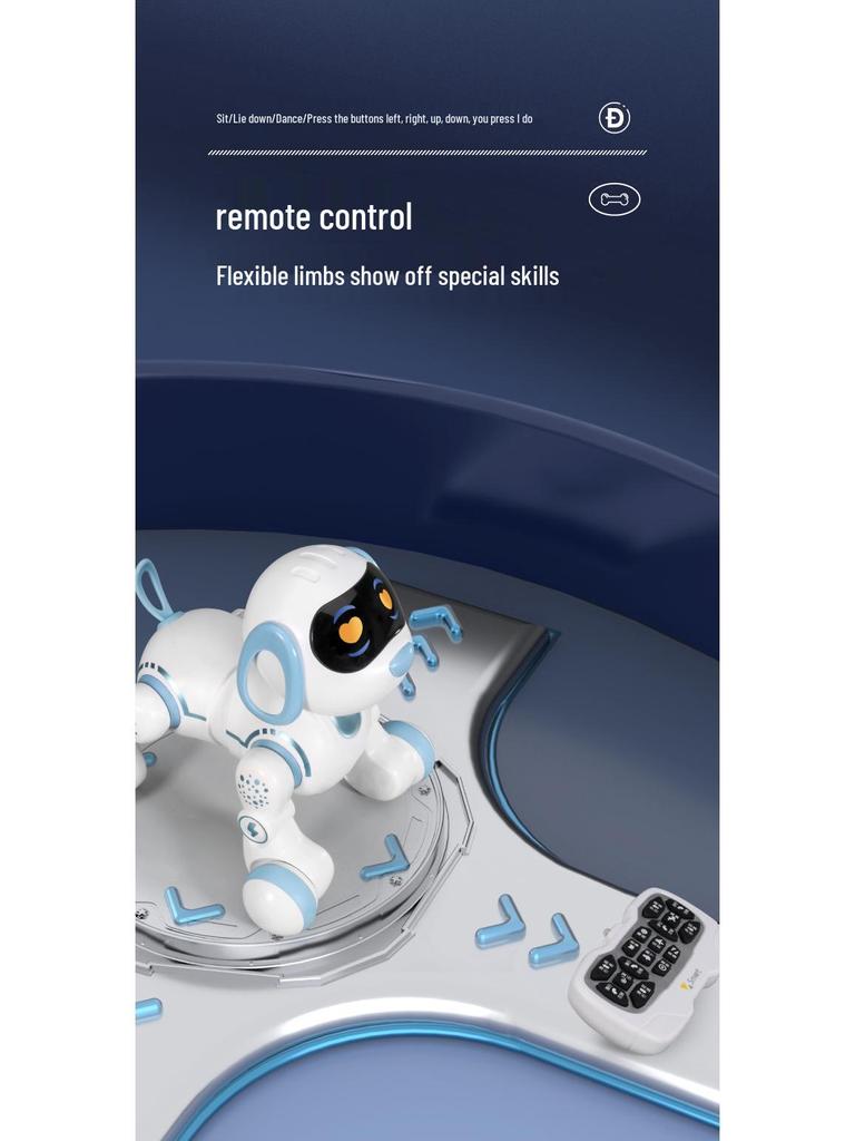 Yingjia 6601 Smart Robot Dog - Interactive Early Education Toy for Kids, Educational Electric Pet for Boys and Girls