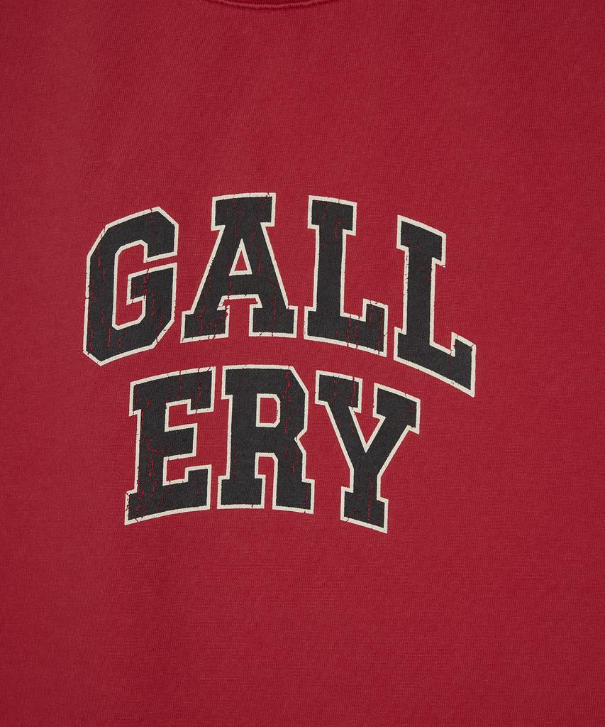 1011 GALLERY Classic Gallery Logo T-Shirts - Red