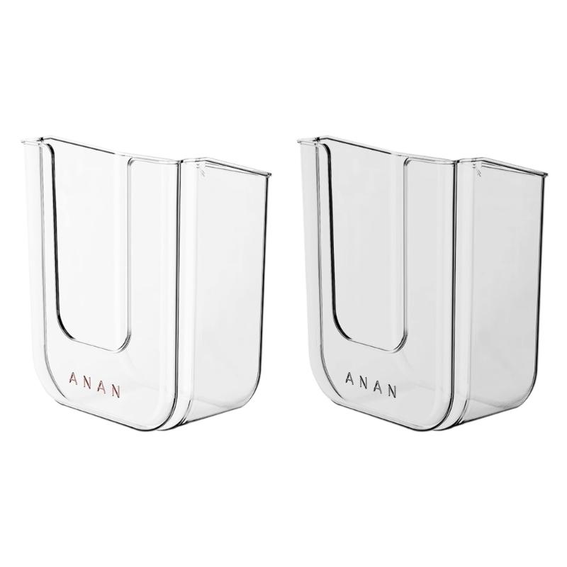 Pojemnik na chusteczki nawilżane z łatwym montażem, duża pojemność, organizery PET do domu, kuchni, łazienki