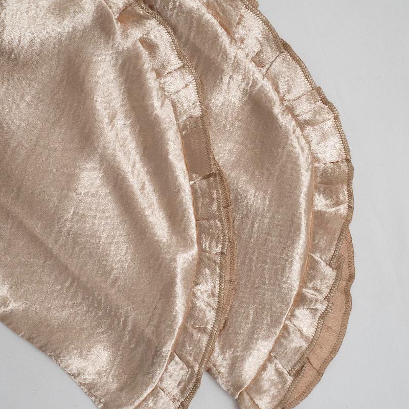 Fashion Summer Ruffled Short Sleeve Casual Shirts for Women Elegant Solid Round Neck Vintage Loose Blouse Women Tops Simple Office Ladies Shirt 26539