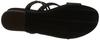 Parfait 5.5cm Wedge Heel Nurse Sandals, Office Sandals, Black, Size LL, 11233