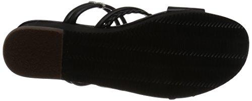 Parfait 5.5cm Wedge Heel Nurse Sandals, Office Sandals, Black, Size LL, 11233