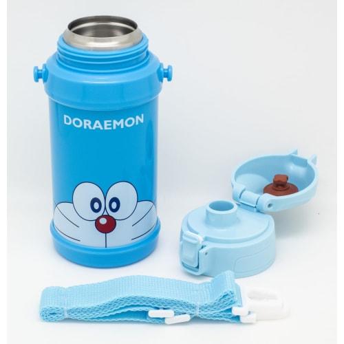 OSK Doraemon Direct Stainless Steel Bottle SBR-600D Light Blue [SBR-600D]