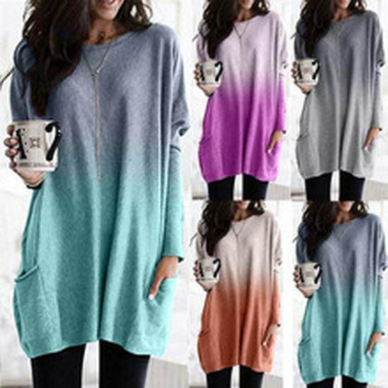 In-Stock 2025 Women's Solid Color Patchwork Lace Trim Long-Sleeved Sweater (OM8819)