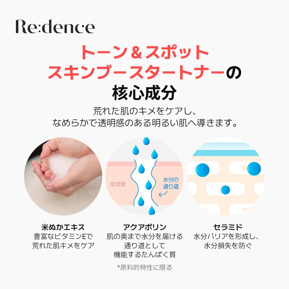 Tone Spot Skin Booster Toner 300ml [Redence] &