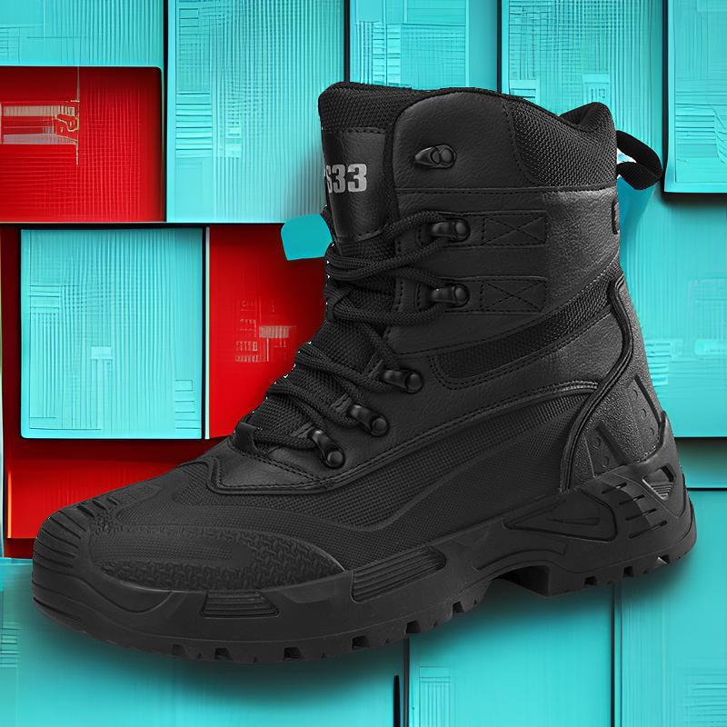 New tactical boots combat boots physical training boots outdoor mountaineering boots tooling boots desert boots men