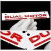Car Sticker For Tesla Model 3 Y Juniper Highland 2020-2026 2025 Hot DUAL MOTOR Underlined Letters Emblem for TESLA Model 3 Y S X