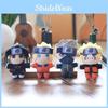 Plush Naruto Short Stuffed Doll Keychain Sasuke Kakashi Character For Fans Decor