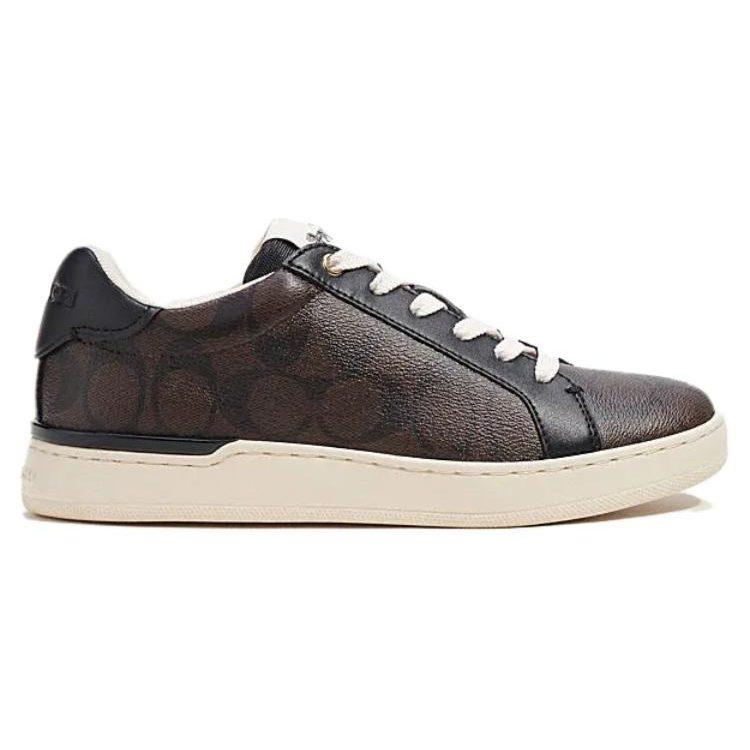 Coach Clip Low Top Skateboard Shoes Women's Black CK560-MABK