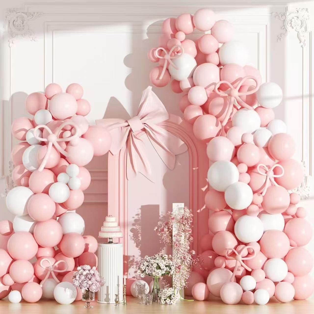 

Набор воздушных шаров на день рождения Украшение для вечеринки Шарик для создания атмосферы Набор шаров для создания атмосферы Set as shown