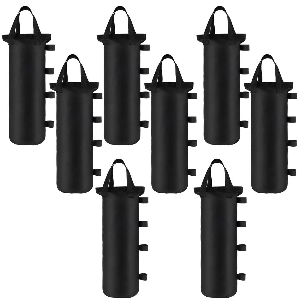 4/8 Stück Zeltgewichte Sandsack Oxford-Stoff Markisengewichtstasche Wiederverwendbar Leere Beschwerungs-Sandsack mit Griff Markisen-Befestigungs-Sandsack