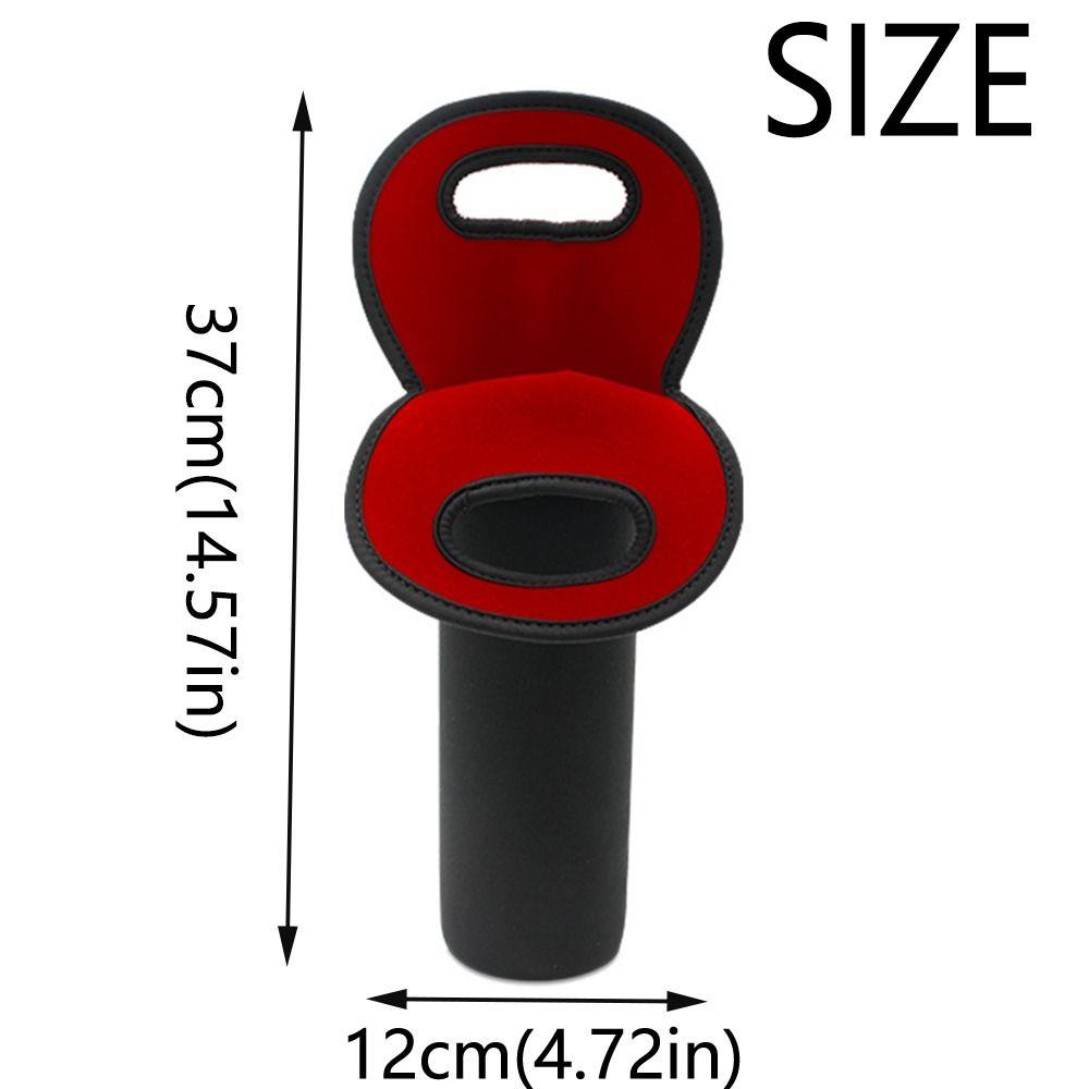 Insulated Wine Carrier Tote Bag with Handle Wine Travel Carrier Simple Beer Cooling Holder Outdoor