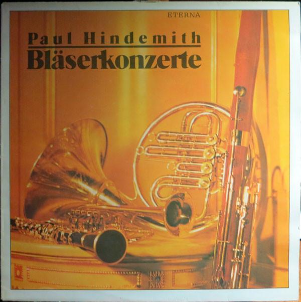 

LP Record PAUL HINDEMITH Blserkonzerte 827797 ETERNA 1984 Germany Classical Used