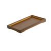 Durable Kitchen Serving Tray Rectangular Serving Platter Bamboo Food Tray  Living Room
