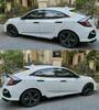 Side Air Vent Window Louver Cover For Honda Civic 2016-21 10th Hatchback Type R