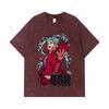 275 GSM Washed T-shirts 100% Cotton Seven Deadly Sins V1 Ban Print Unisex Heavy Cotton T Shirt