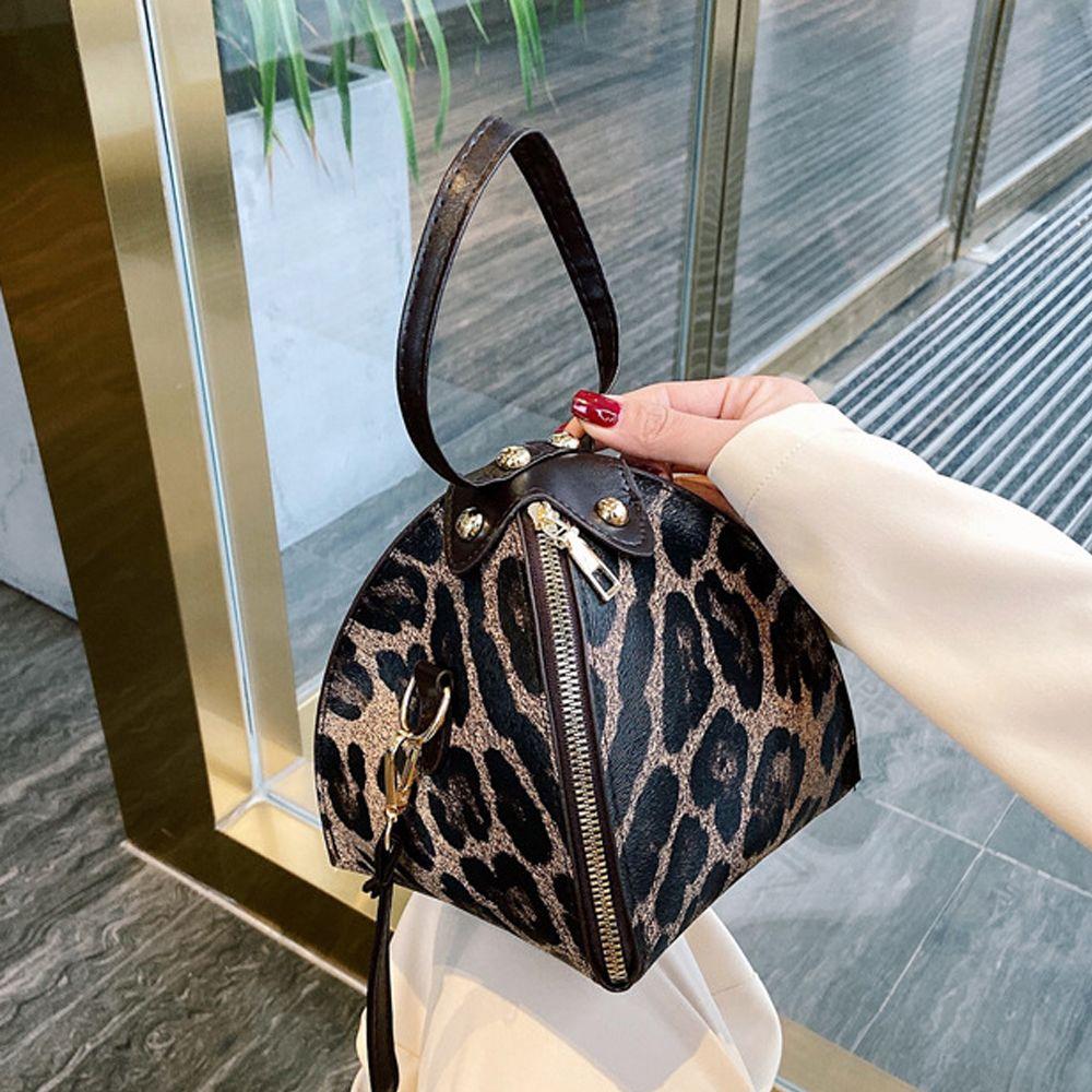 leopard print messenger bag