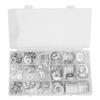 450pcs Metric Crush Washer High Temperature Resistance Washer Assortment Set Flat Washer  Oil Drain
