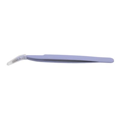 Curved Tweezers Accurately Efficient Medium Carbon Steel Fine Tip Tweezers for Sewing Scrapbook Sky