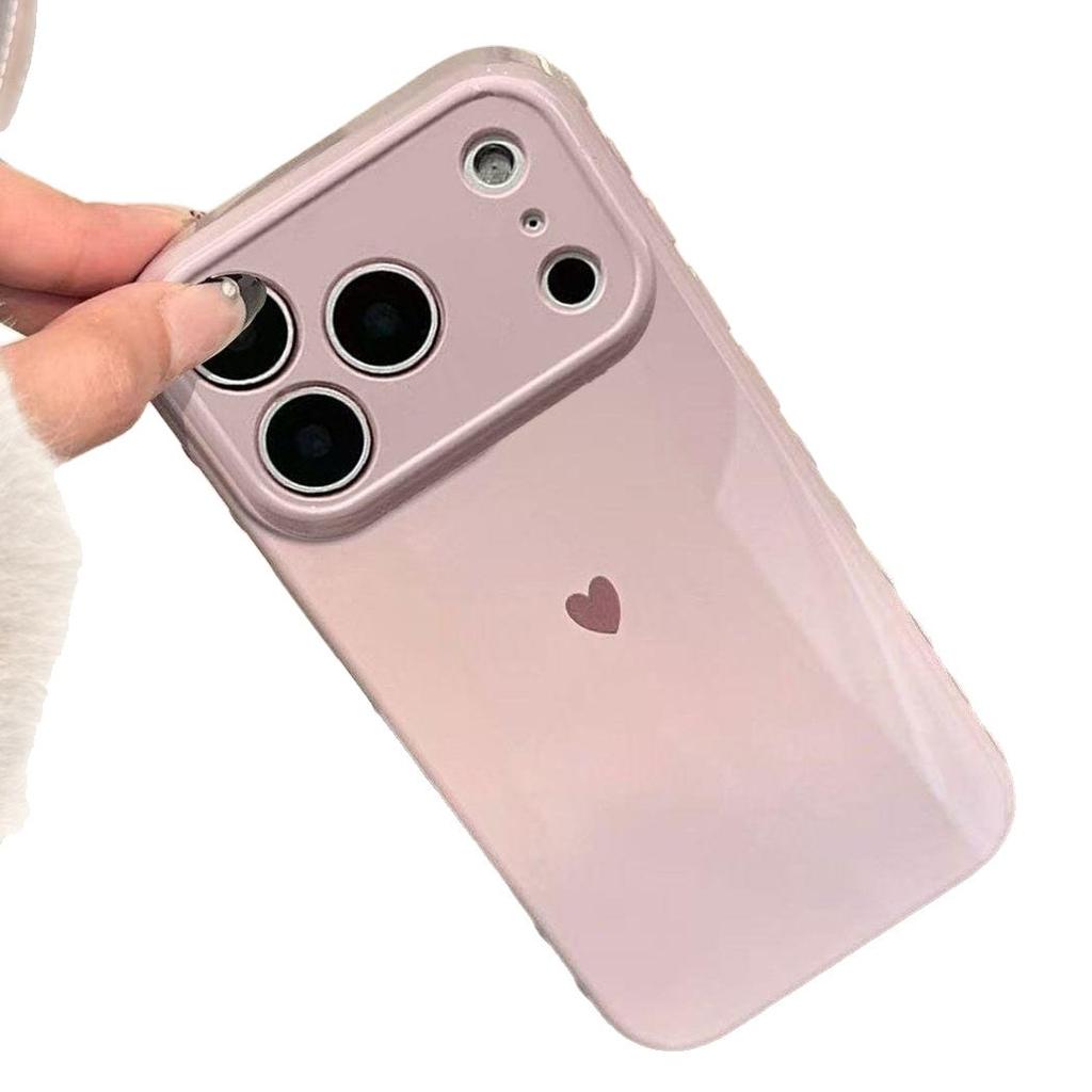 Simple small love for Apple 11Promax mobile phone case IP11 side love 11 soft 11/11/11 women 11