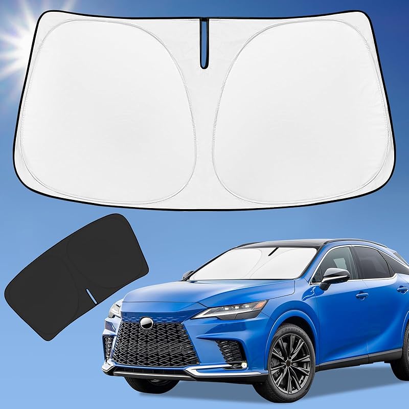 For Toyota Tacoma 2016- 2024 2025 2026 Sun Shade Sunshade Windshield Cover - 4 Layers Front Window Shade  Fit Tacoma 2Dr 4Dr Pickup Sun Visor 240T